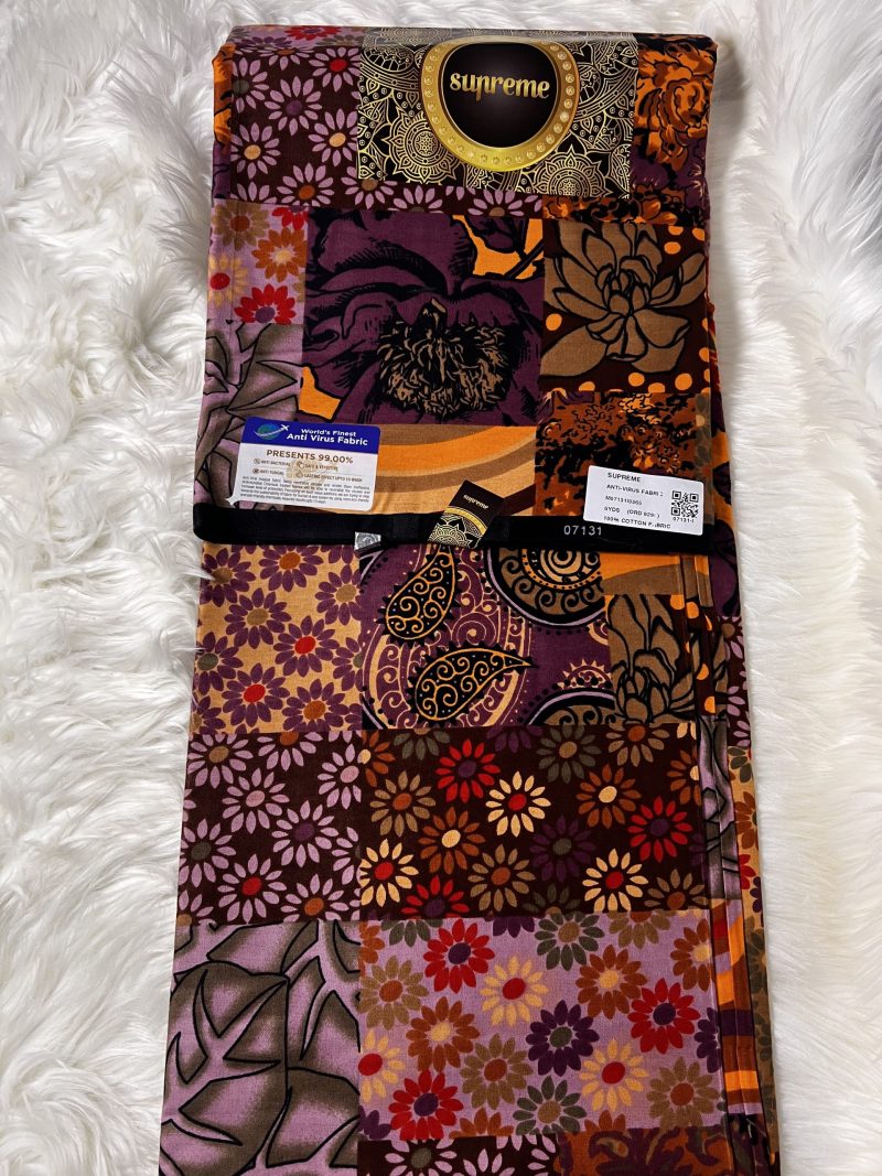 6yards Ankara Fabric, 100% cotton - Image 3