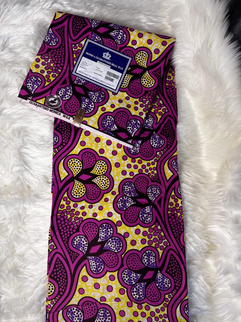 6yards Ankara Fabric,50% cotton