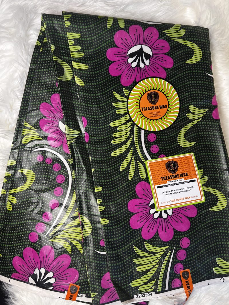 6yards Ankara Fabric,50% cotton