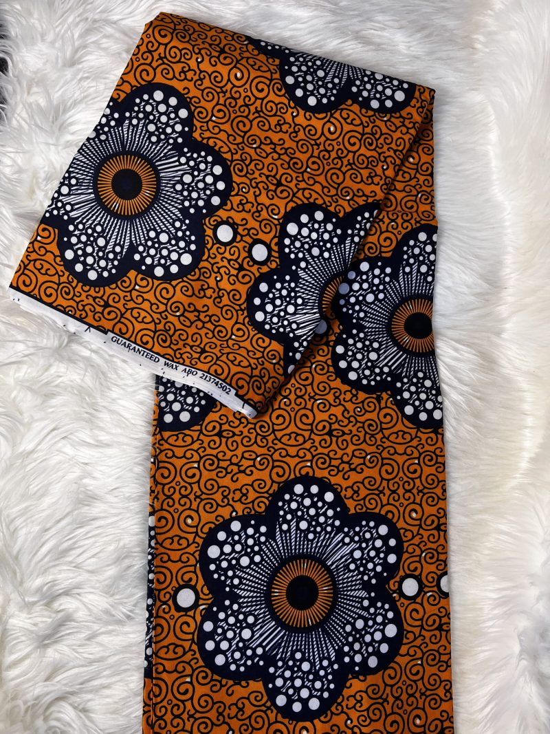 6yards Ankara Fabric,50% cotton