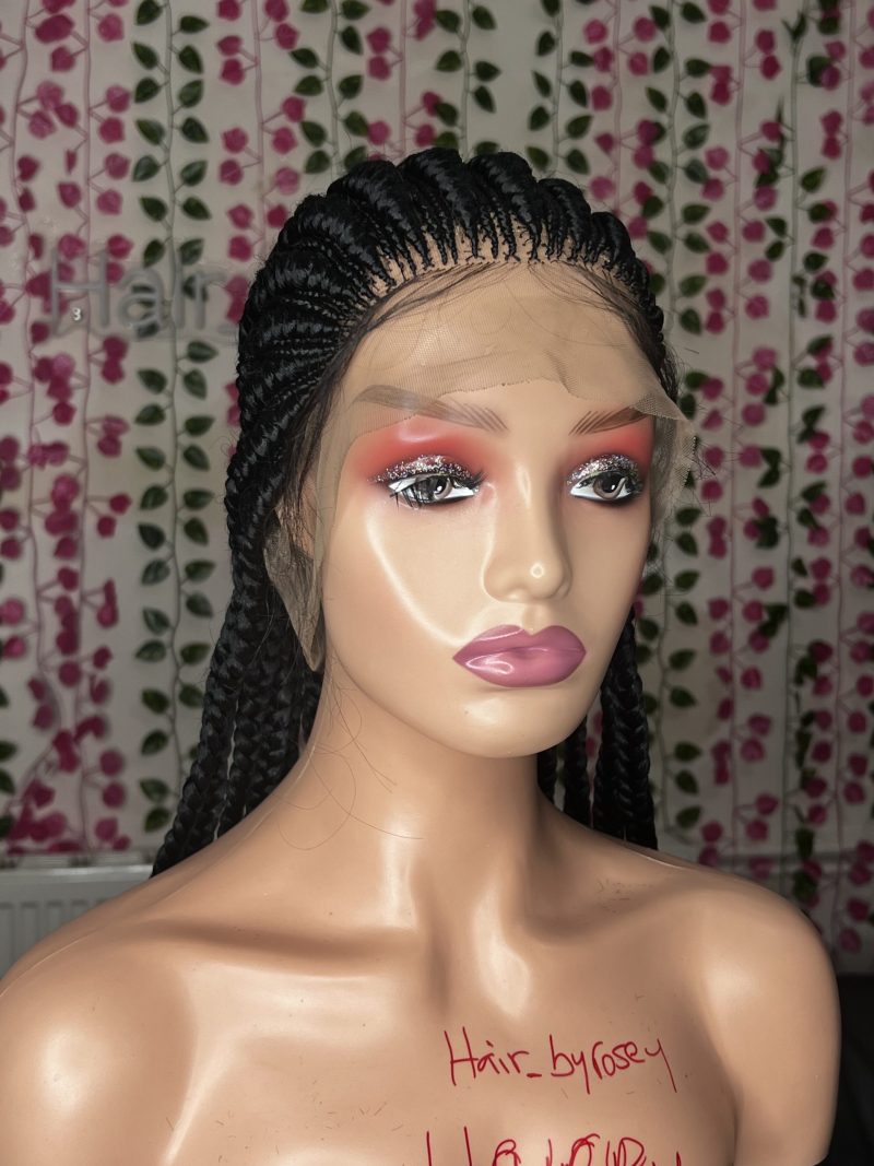 Braided wig(black)