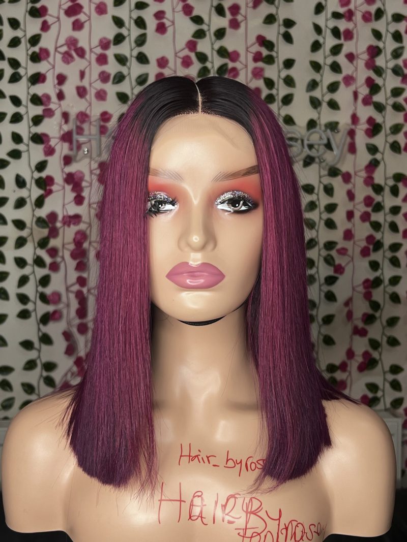 12”SDD Vietnam bone straight(dark pink