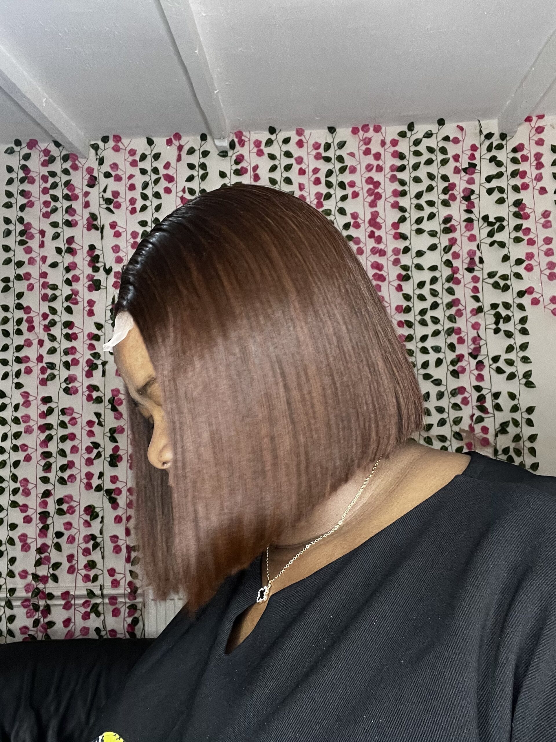 Brown 10” 200g with 2x6 closure SDD Vietnamese bone straight available for delivery