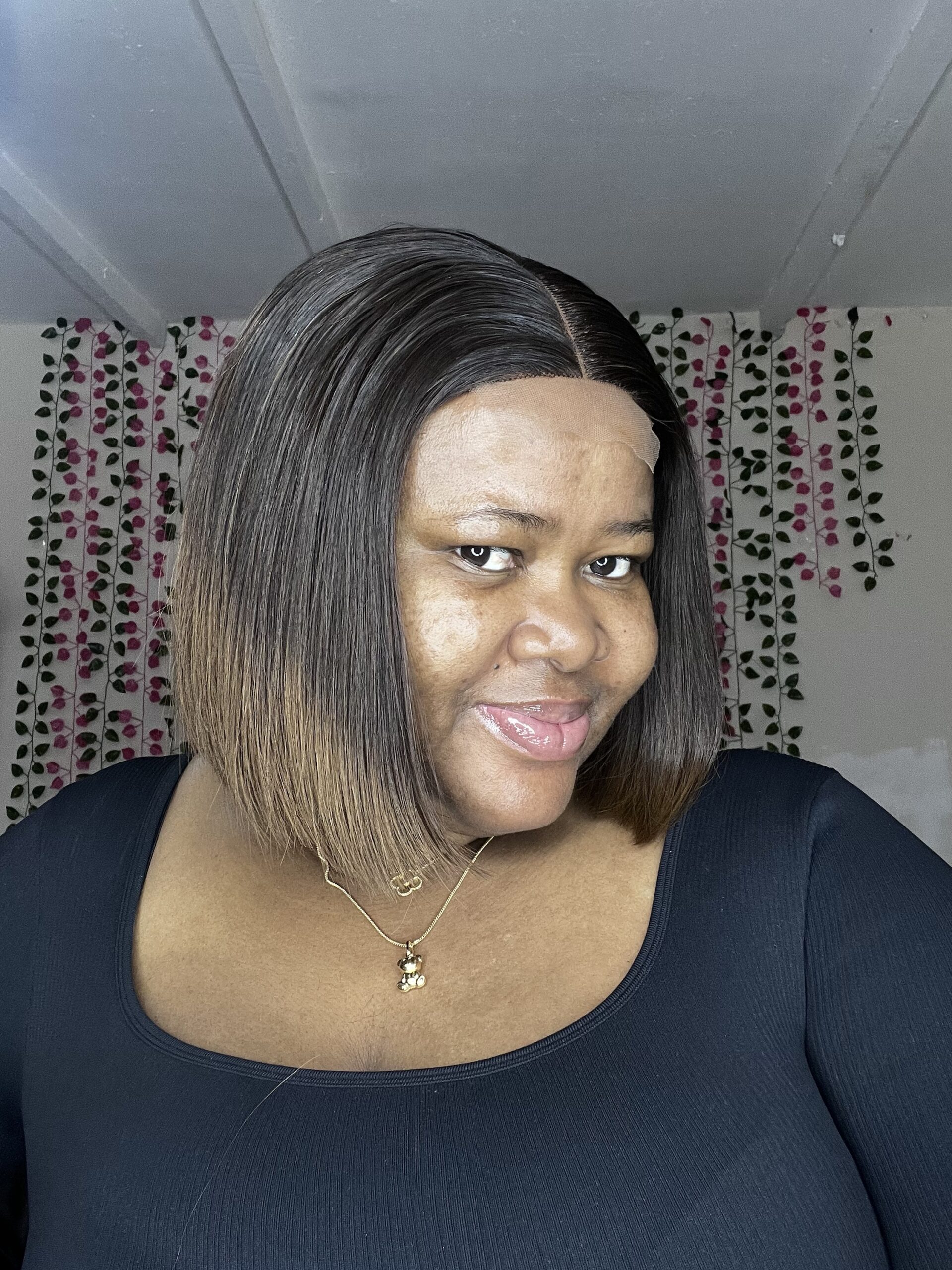 8” 200g with 5x5 closure 2tone brown - Image 3